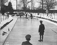 (Curling) Curling match held at 5th Infantry Brigade H.Q. January, 1919 1914-1919