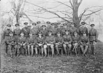 Officers, 1st Cdn. M.M. Gun Brigade. January, 1919 Jan., 1919