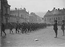 Presentation of Colours to 31st Battalion, Namur Cathedral Square. April 1919 Apr. 1919
