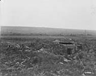 Messines Ridge showing Irish Farm from the Rossignol Hill 63 Apr. & May 1919