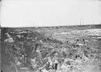 Corner of Zillebeke lake looking towards the Bund of Ypres Apr. & May 1919