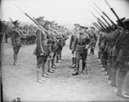 HRH The Duke of Connaught inspects O.T.C. in England 1914-1919