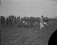 (Rugby Football) Views of spectators and game, taken at the Rugby Football match between Canadians of Seaford and Witley, November 3rd 1917 1914-1919
