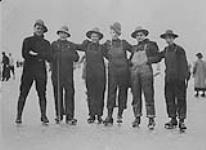 Canadian Forestry men having a skate 1914-1919