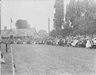 (Spectators) Views taken at the London Area Sports for Canadians, held at Norbury, London, on 1st July 1918 1914-1919