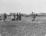 Sir R.L. Borden and Lieut-Gen Sir R.E.W. Turner inspecting Canadian troops at Seaford, August 11th 1918 August 11, 1918.