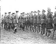 H.R.H. The Duke of Connaught and Lieut-Gen Sir R.E.W. Turner, V.C., inspecting the Cadets at Bexhill for the last time. November 1918 Nov. 1918