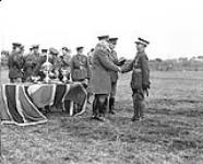 H.R.H. The Duke of Connaught and Lieut-Gen Sir R..e.W. turner V.C., inspecting the Cadets at Bexhill for the last time. November 1918 Nov. 1918