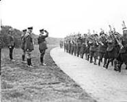 Lt-General Sir R.E.W. Turner inspecting Cadets at the C.T.S. Bexhill, October 1918 1914-1919