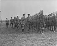 H.R.H. The Duke of Connaught and Lieut-Gen Sir R.E.W. Turner V.C., inspecting the Cadets at Bexhill for the last time. November 1918 Nov. 1918