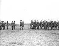 H.R.H. The Duke of Connaught and Lieut-Gen Sir R.E.W. Turner, V.C., inspecting the cadets at Bexhill for the last time. November 1918 Nov. 1918.