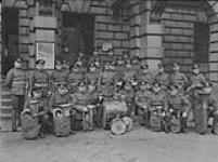 Band of the 23rd Canadian Reserve Battalion which played at the Royal Academy during the Exhibition of Canadian War Paintings 1914-1919