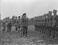 Lt-General Sir R.E.W. Turner inspecting Cadets at the C.T.S. Bexhill, October 1918 1914-1919