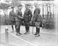 Duke of Connaught presenting Colours 1914-1919