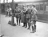 Sir Edward Kemp at Waterloo Station 1914-1919
