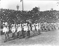 (General) Parade of Athletes - Canada. Inter-Allied Games, Pershing Stadium, Paris, July 1919 1919.