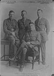 Lieut. H.W.S. A lingham,Gham Lieut.-Col. E.G. McKenzie, Capt. H.G. Wood, Capt. M.C. Lawson, all of 26th (N.B.) Bn 1914-1919