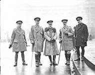Major George Clive, D.S.O., Lt. Col. E.S. Doughty, P.J. Montague, D.S.O., M.C., Col. J.C. Stewart, D.S.O., Major F.F. Montague, C.M.G 1914-1919