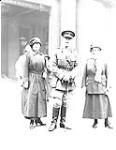 Major W. Neilson, D.S.O., Mrs. Neilson, V.A.D. [Voluntary Aid Detachment], Mrs. Johnston, V.A.D. [Voluntary Aid Detachment] 1914-1919