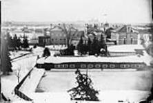Rideau Hall and rink from top of slide [before 1882].