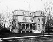 Residence of Sir Wilfrid Laurier [Laurier House] October, 1902.