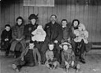 Mr. J. Gaston and a group of English Immigrants October, 1911.