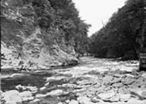 In the gorge of the Magog River 1912.