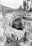 View of Maligne Canyon 1914.