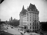 Chateau Laurier from Corry Building 1916.