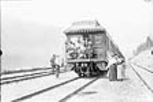 G.T.P. Train at Moose Lake 1914.
