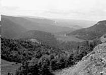 Valley from rear of Mt. Ste. Anne 1916.