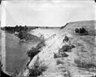 Looking west, showing spillway, (No.) 9 (C.P.R. (Canadian Pacific Railway)) 1868-1923