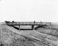 Symme's bridge across new 12 foot canal [Western Irrigation Block] - (No.) 76 (C.P.R. (Canadian Pacific Railway)) 1868-1923