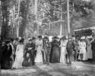 [The Royal Party in Rockcliffe Woods] September 23, 1901.