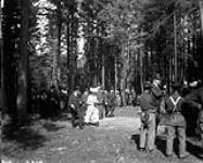 [The Royal Party in Rockcliffe Woods] September 23, 1901.