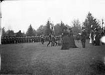 [Presentation of Colours to 7th Regiment by H.R.H. The Duke of Cornwall and York, London, Ont.] October 12, 1901.