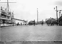 [H.R.H. leaving Royal Yacht "Ophir" for review Halifax, N.S.] October 19, 1901.