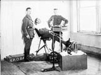 Patient in chair, Canadian Army Dental Corps n.d.