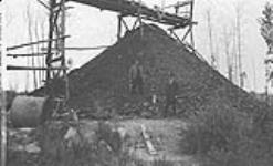 Coal Pile, Cameron Collieries Ltd., Pembina, Gamford District, Alta 1912