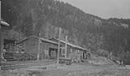 Nickel Plate Mine: Entrance to tunnel, Hedley, B.C Sept. 1927