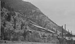 Nickel Plate Mill & lower terminal of tramway Hedley, B.C Sept. 1927