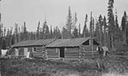 Log cabins - along spur to Amulet & spur to Wait-Ackerman-Montgomery, Rouyn area, P.Q Oct. 1929