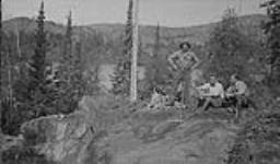 On Bonanza No. 7 opening on 26 ft. land with rich silver - St. Paul, LaBine, Meikle, Great Bear Lake, N.W.T Aug. 1931