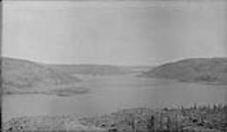 View from Mystery Island, looking South towards Cameron Bay, Great Bear Lake, N.W.T 1935