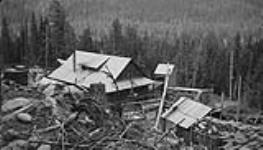 Privateer Gold Mines, Zeballos District, B.C. (Main buildings - Mill in centre rear) 1938