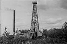 Shaw Gas wells being drilled, Shaw Petroleum Ltd., Alta 1939