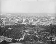 Lower Town from Victoria Tower, Parliament Buildings 1896