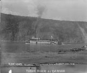 Klondike. Yukon River Str. 'Canadian' at Dawson June 1900