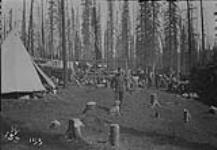 Yukon Field Force in camp 1898