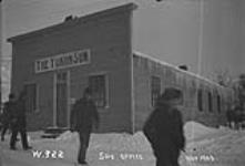 The Yukon Sun office Nov. 1900